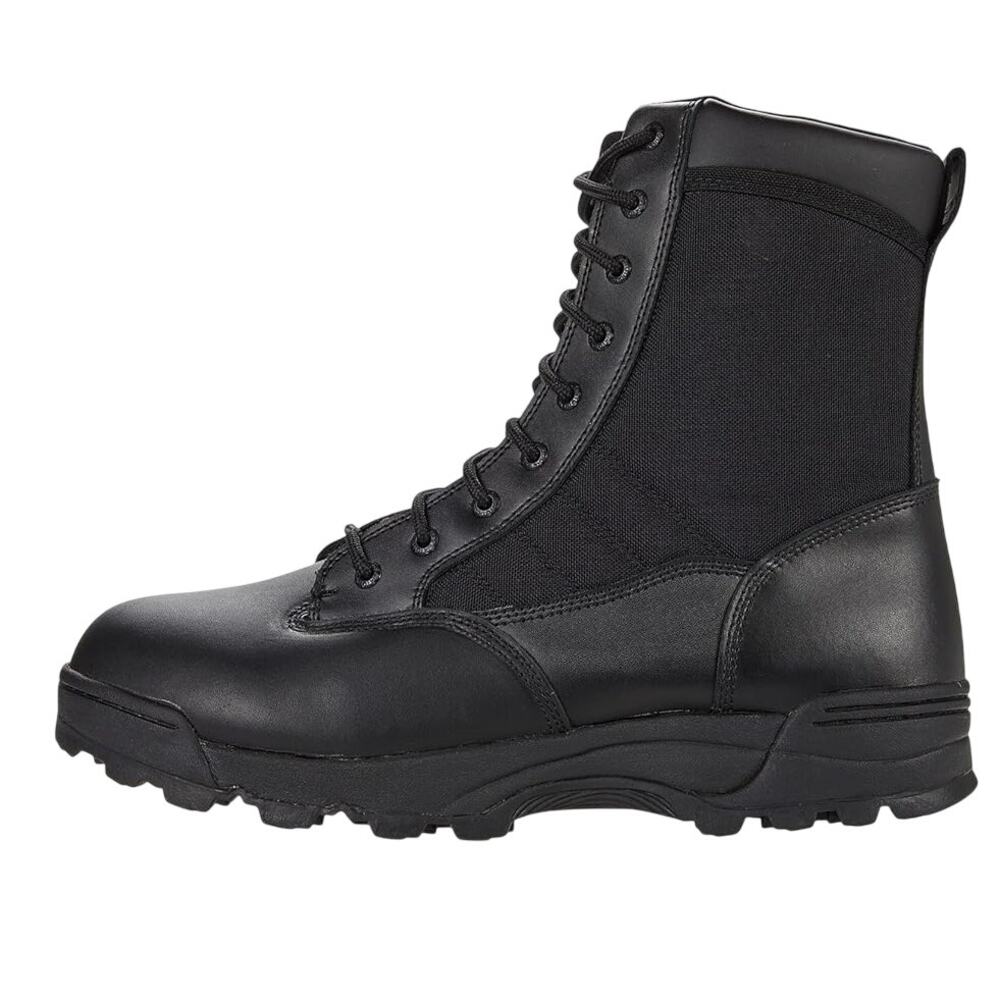 Original SWAT Mens Classic 9' Lace Up Boots US 16 EU 50 Black Leather EUC